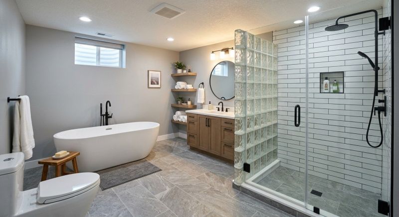 Basement Bathroom Remodeling in Hiram, GA