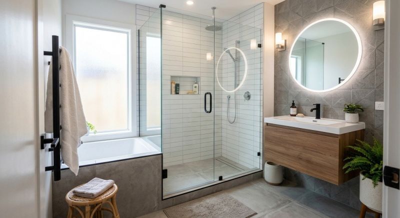 Tub To Shower Conversion in Marietta, GA